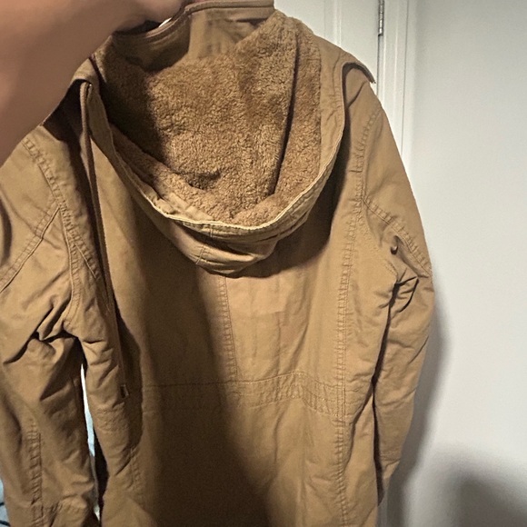 Men's Classic Tan Military Jacket - Picture 2 of 5